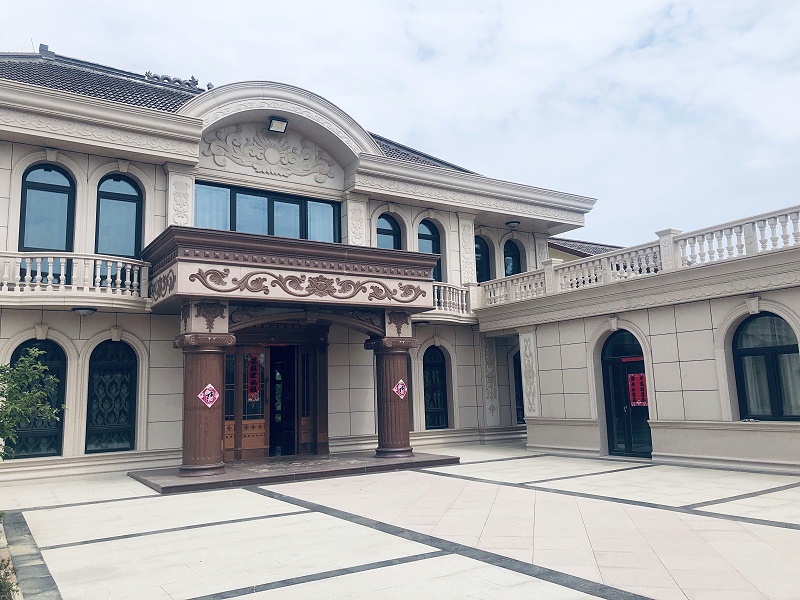 劉強東老宅別墅外景展示