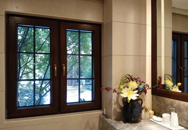 鋁包木門窗場景實拍