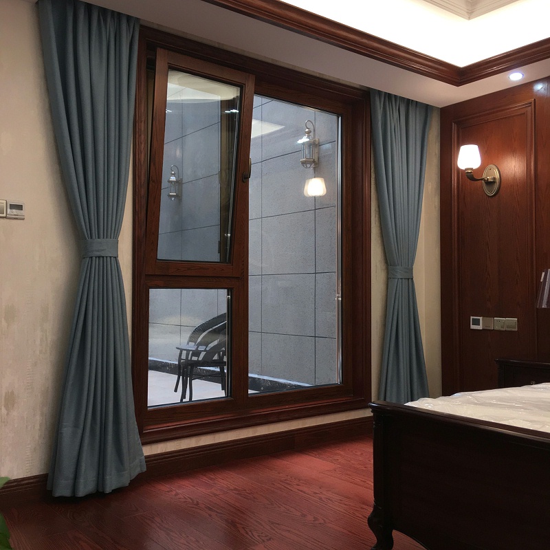 鋁包木門窗實拍
